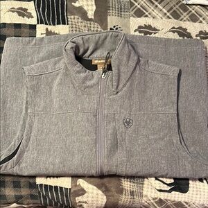 Ariat Gray Sleeveless Vest